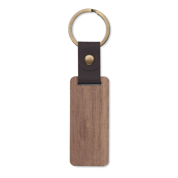 Porte-clés Noyer et PU