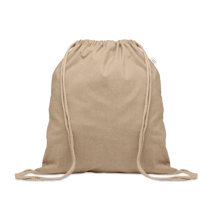 Sac en toile avec cordon de serrage recyclé