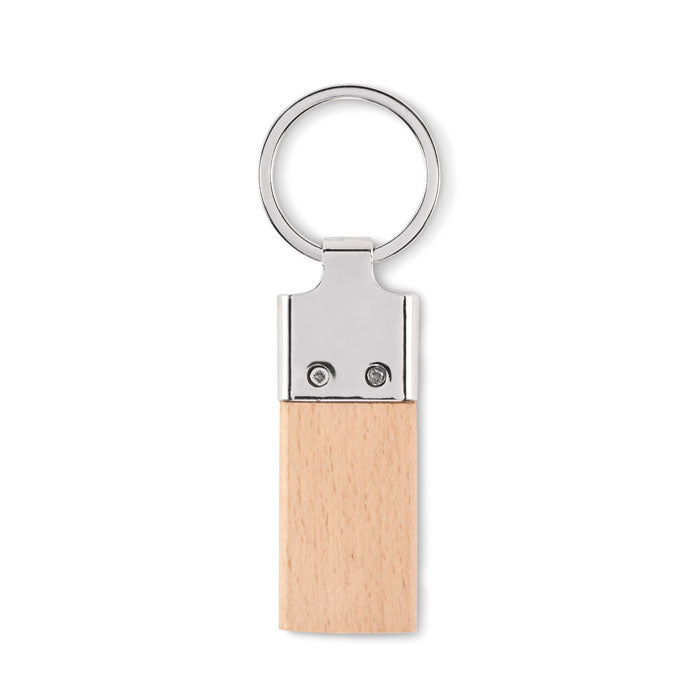 Porte-clés en hévéa