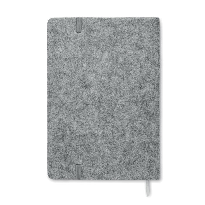 DIN A5 Notizbuch RPET-Filz