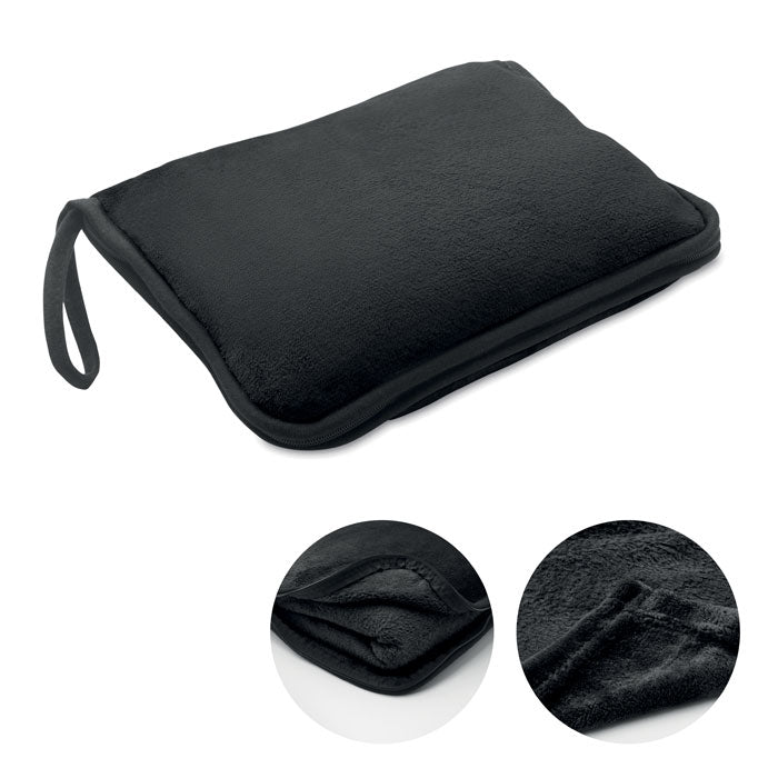 Plaid de voyage en flanelle 220 g/m²