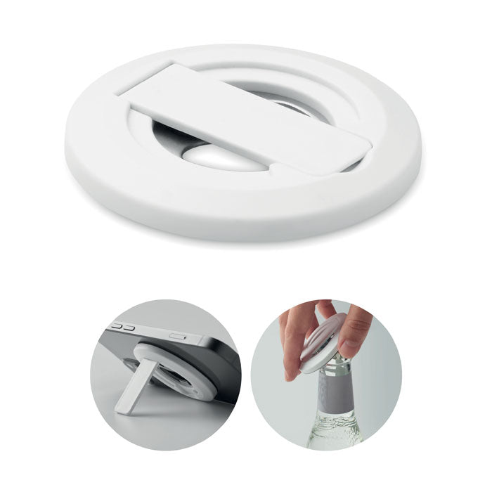 Support de téléphone avec décapsuleur