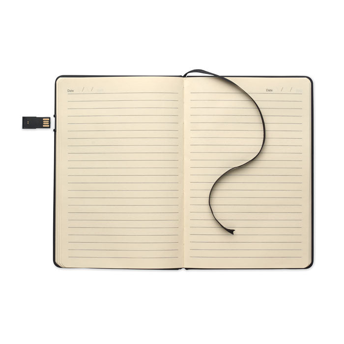 DIN A5 Notizbuch inkl. USB