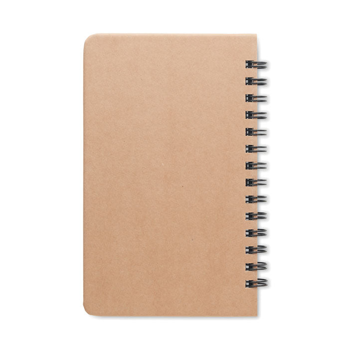 Cahier de graines de pin