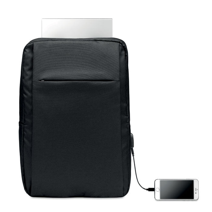 Sac à dos pour ordinateur portable 300D RPET