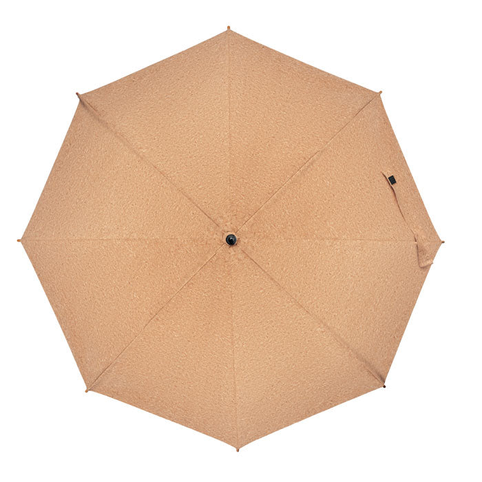 Umbrella with cork handle