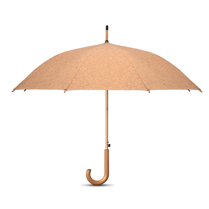 Umbrella with cork handle