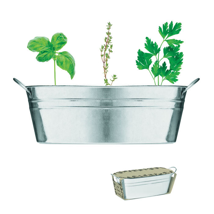 Jardinière en zinc