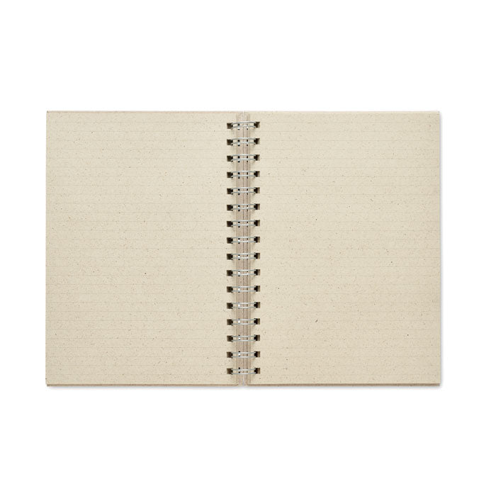 Carnet de notes A5 en papier d'herbe
