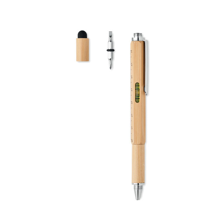 Stylo multifonction en bambou