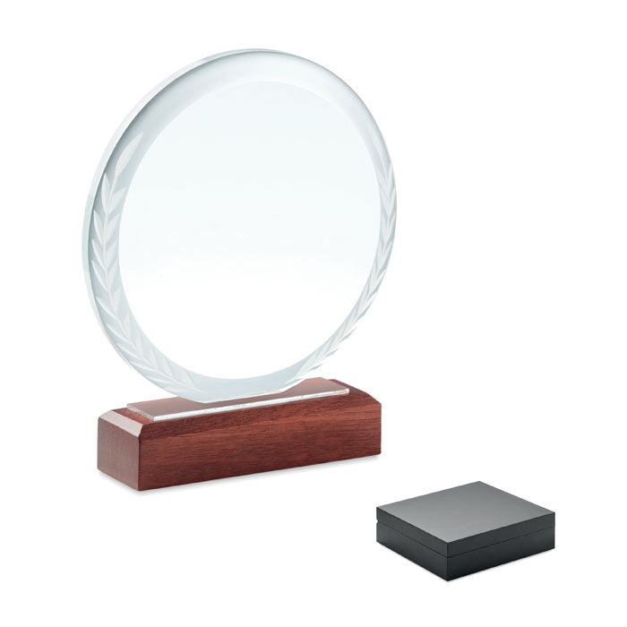 Coupe ronde en cristal