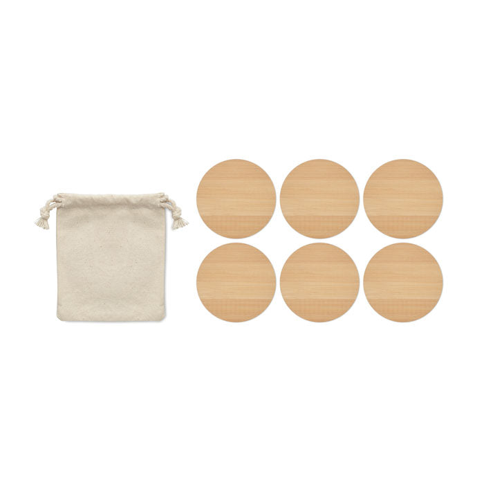 Sous-verres en bambou