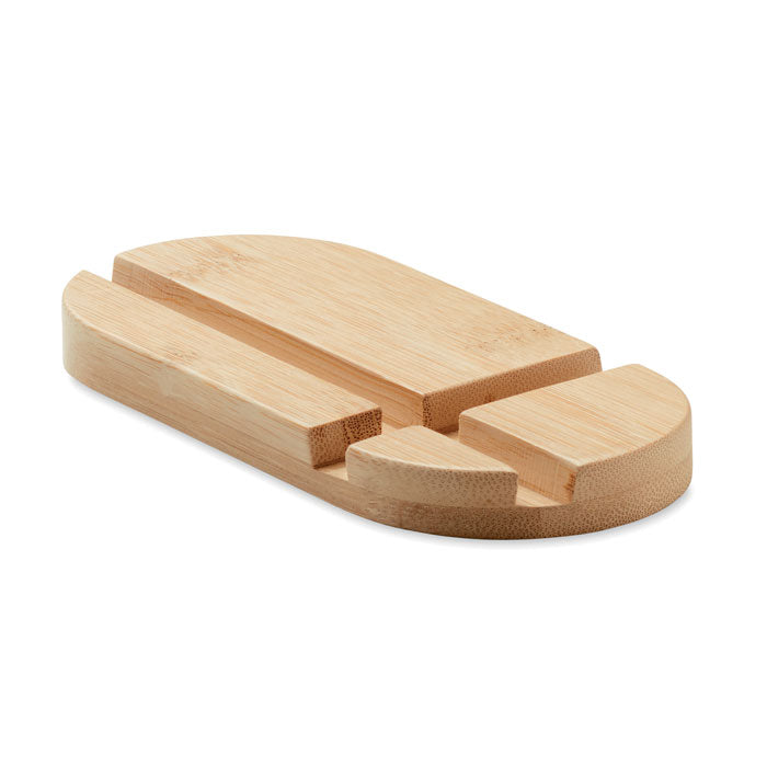 Support tablette/téléphone en bambou