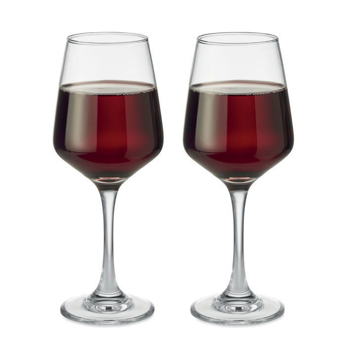 Lot de 2 verres à vin