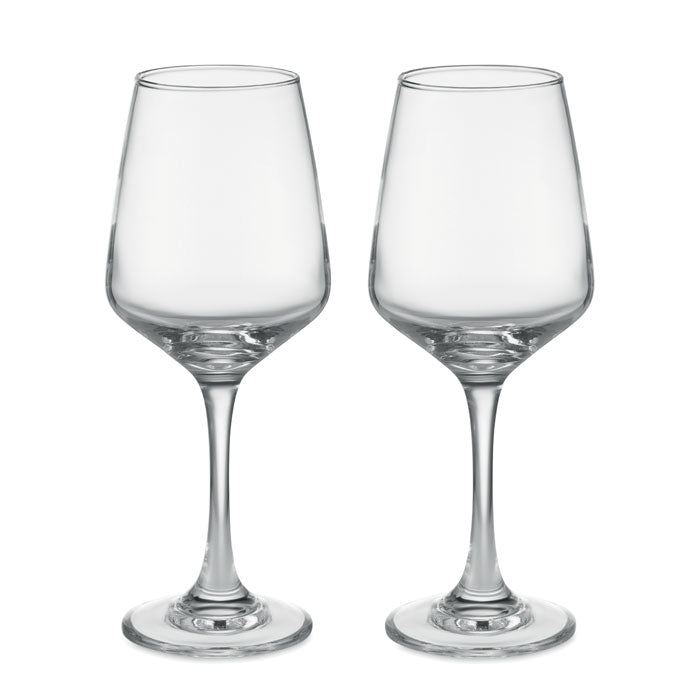 Lot de 2 verres à vin
