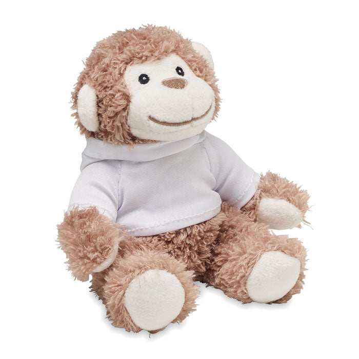 Plush Monkey with Hoodie
