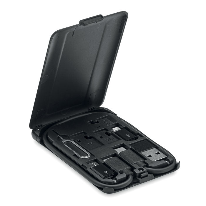 Cable set with 15W charging station