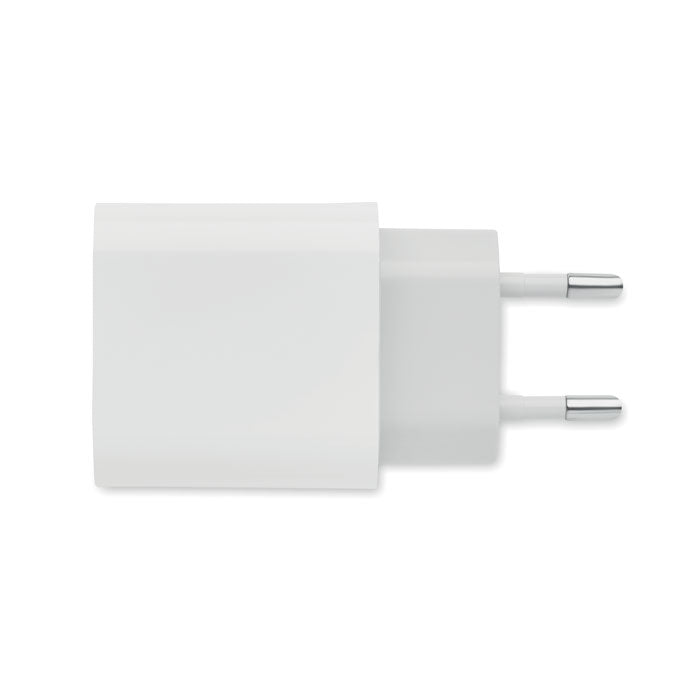 18W 2-Port USB Wall Charger EU Plug