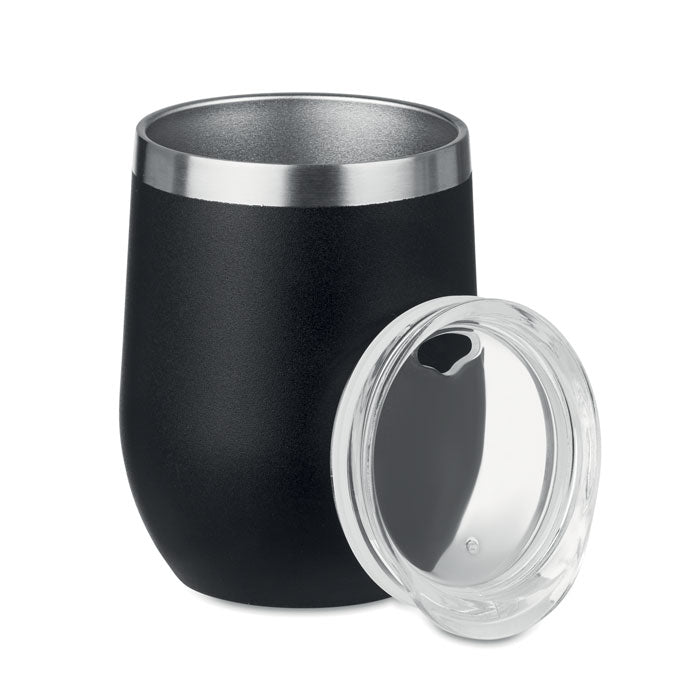 Double-walled drinking cup