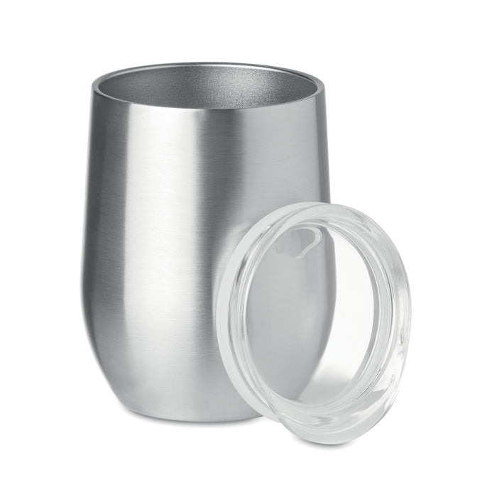 Double-walled drinking cup