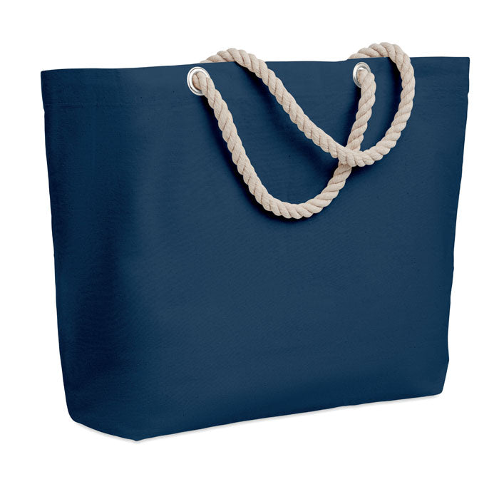 Sac de plage avec poignée en cordelette
