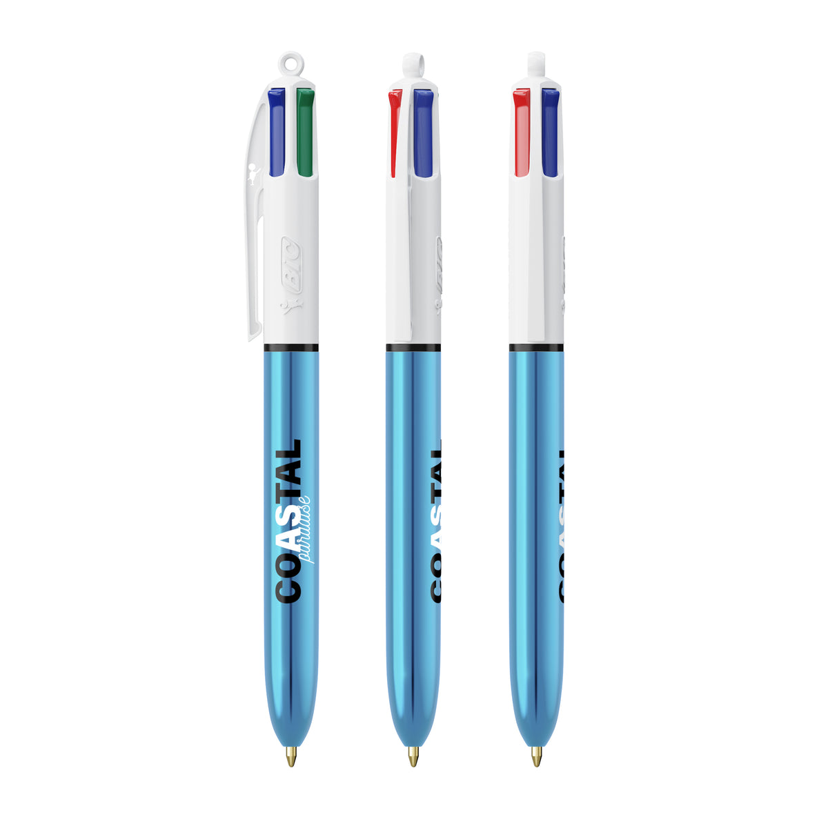 BIC® 4 Colours Shine Ballpoint Pen