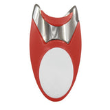 Roter Finger Flaschenöffner mit silbernem Detail