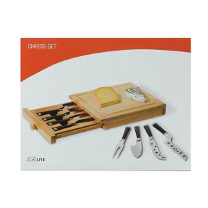 Die Verpackung des Käse-Sets