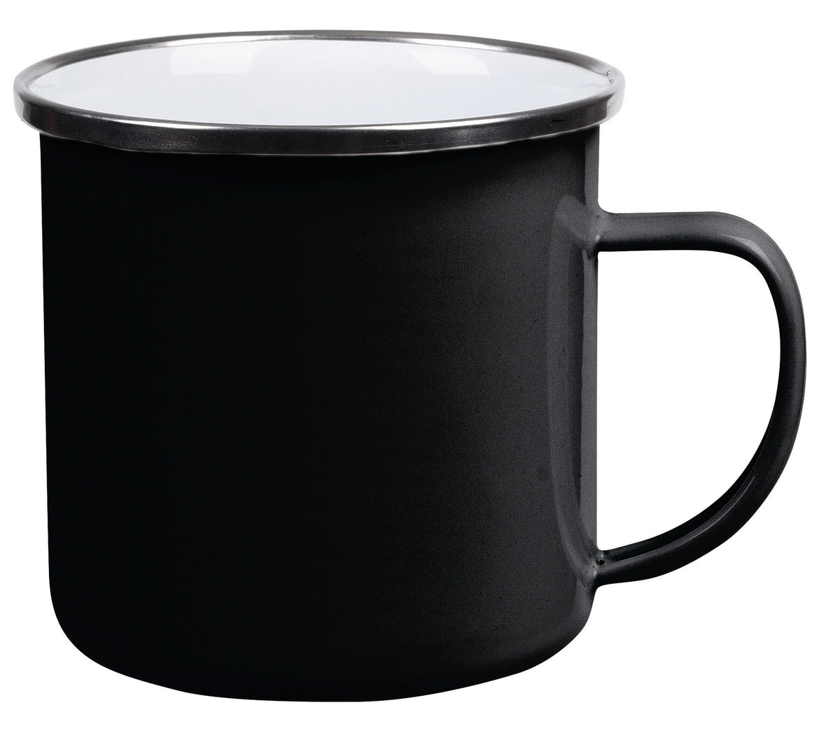 Enamel Drinking Mug VINTAGE CUP
