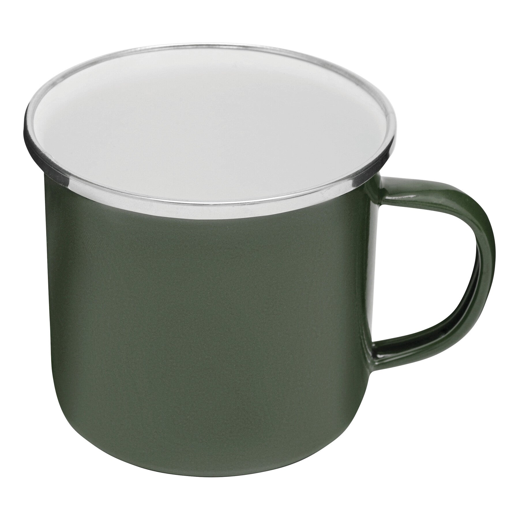 Enamel Drinking Mug VINTAGE CUP