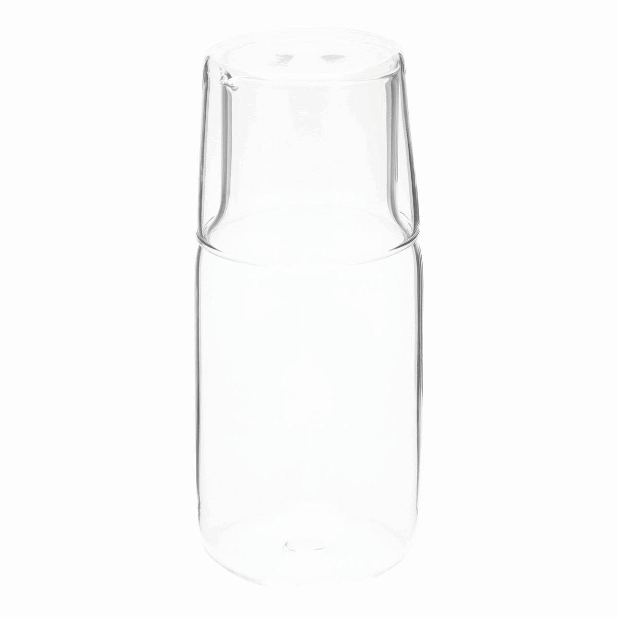 Carafe en verre avec verre à boire CALMY