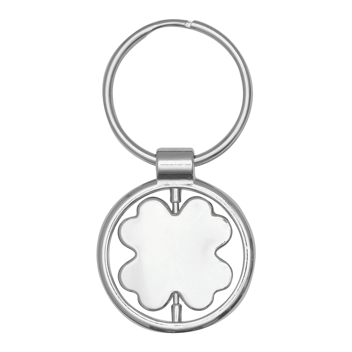 Keychain SPINNING CLOVER LEAF