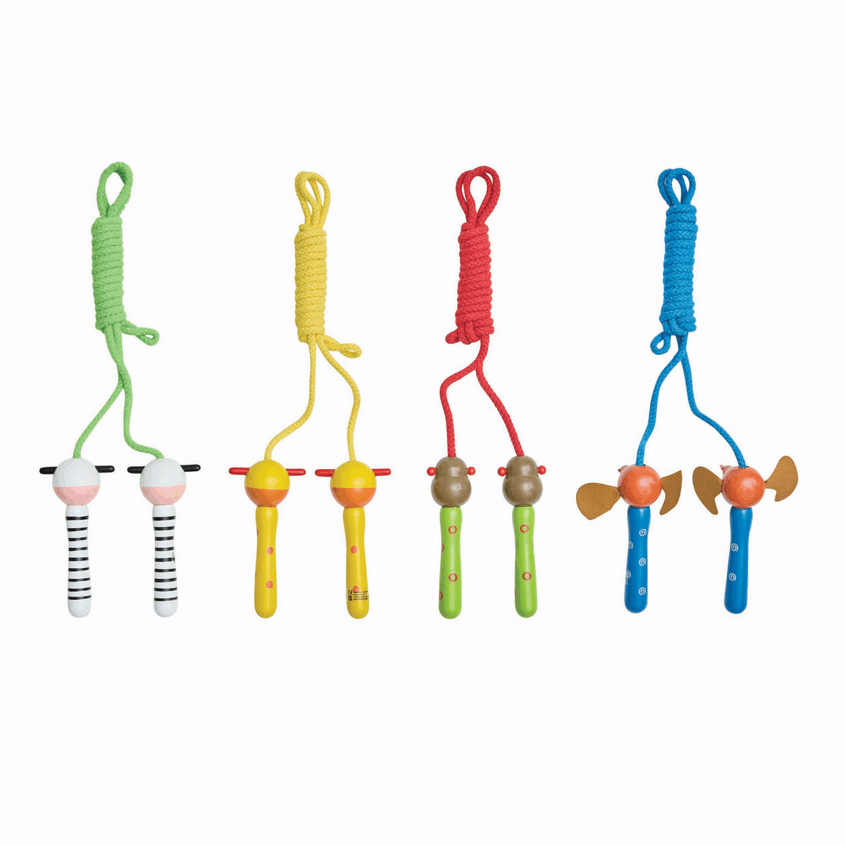 Cordes à sauter ANIMAUX, 4 motifs assortis, prix par pièce