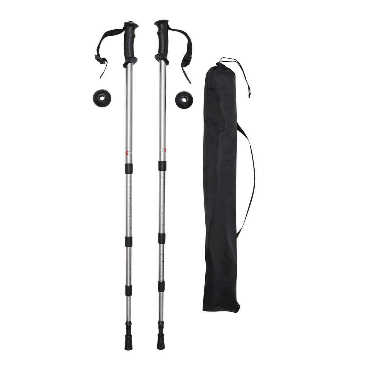 Ausziehbare Trekking-Stöcke FIT AND FUN
