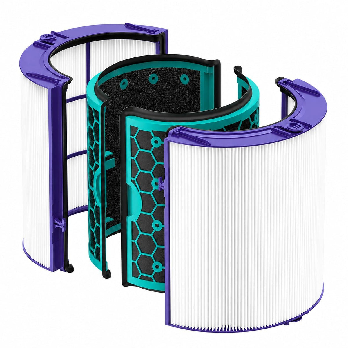 Kompatibles Filter-Set für Dyson Pure Cool Tower TP04 – HEPA- & Aktivkohlefilter Ersatzfilter