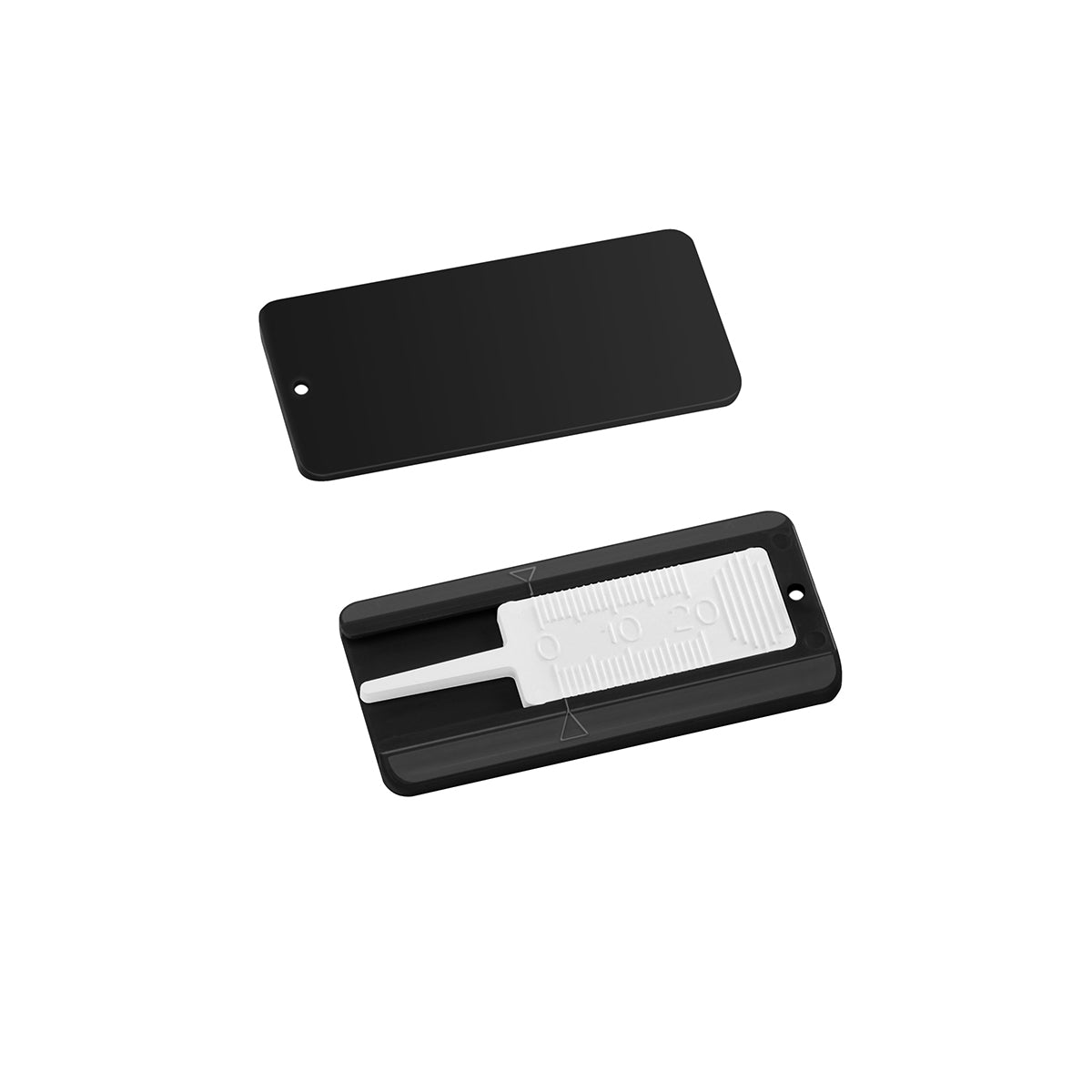 Tire tread depth gauge