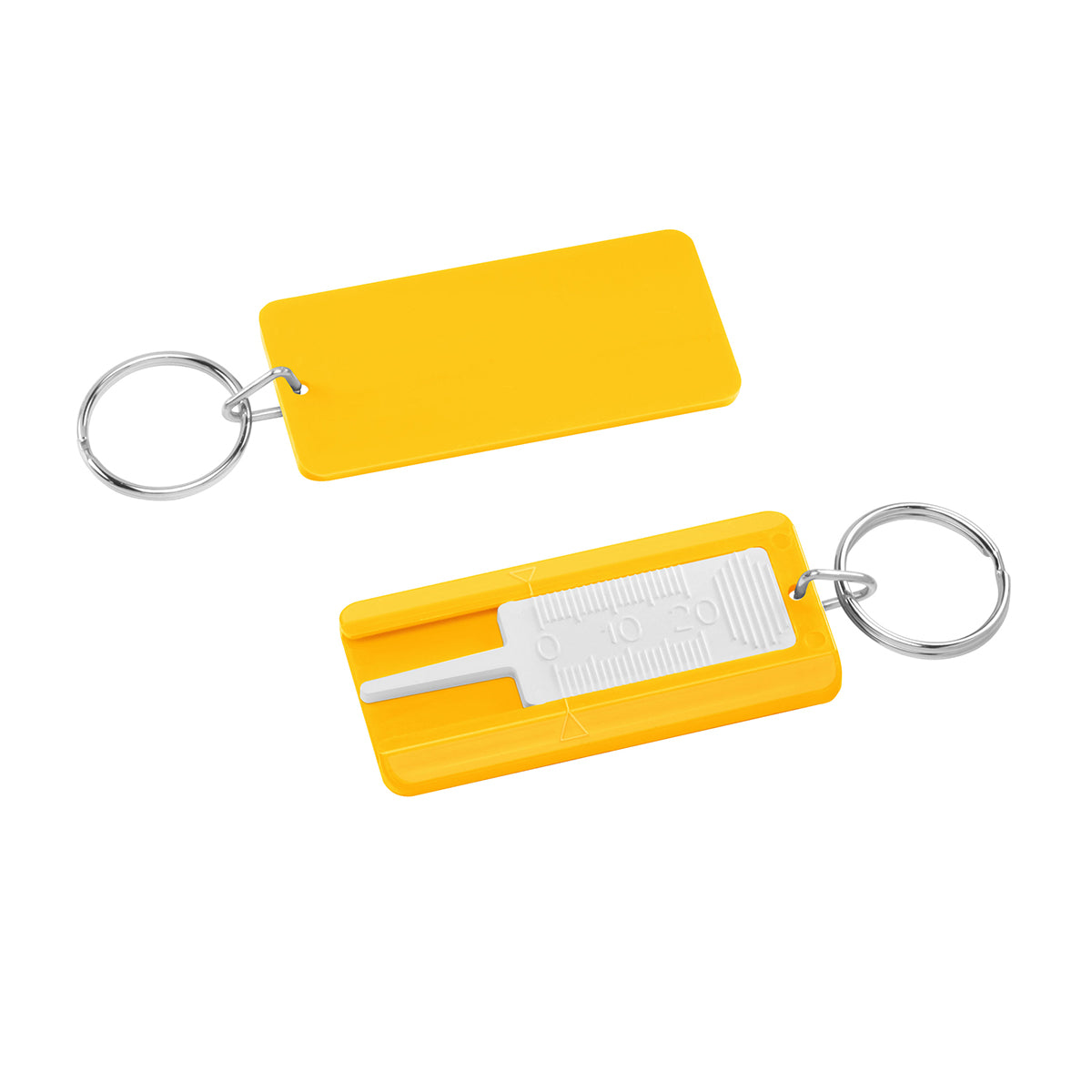 Tire tread depth gauge