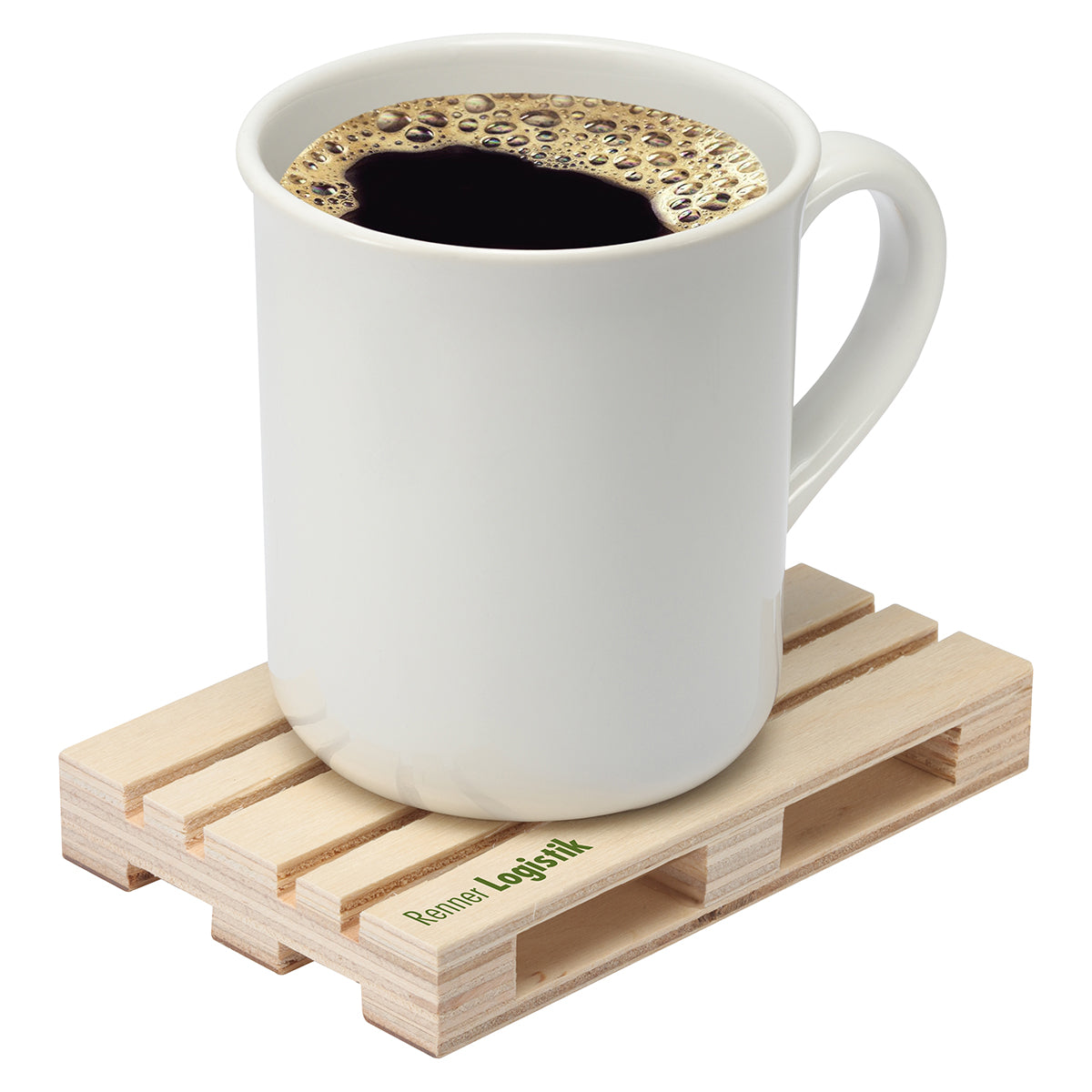 Wooden coaster "Palette"