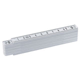 Plastic folding ruler, midi