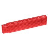 Plastic folding ruler, midi