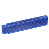 Plastic folding ruler, midi