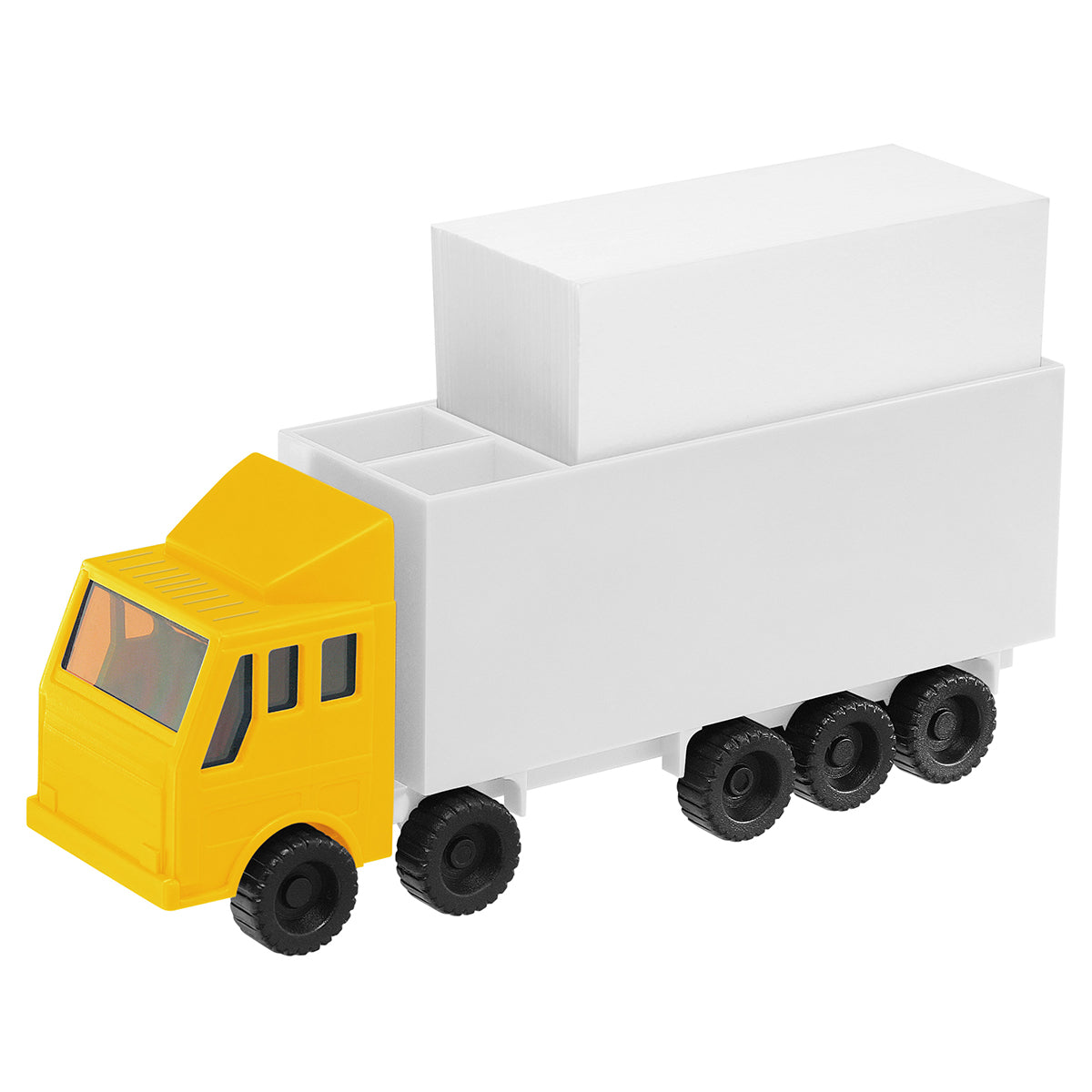 Zettelbox mit Köcher "LKW"