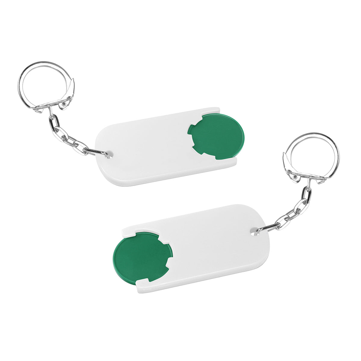 Porte-jeton avec jeton de 1€ « Alpha »