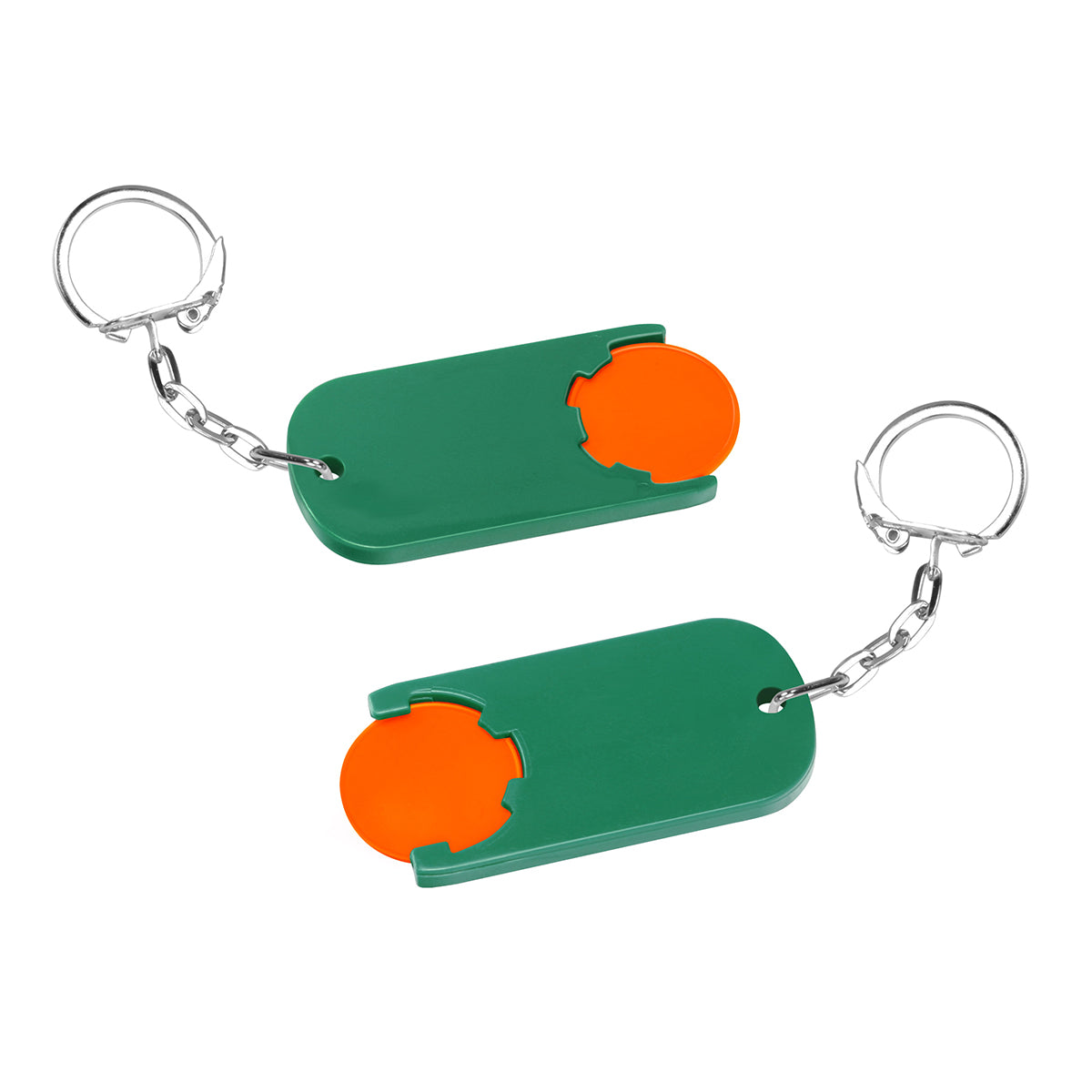 Porte-jeton avec jeton de 1€ « Alpha »