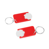 Porte-jeton avec jeton de 1€ "Beta"