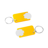 Porte-jeton avec jeton de 1€ "Beta"