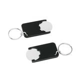 Porte-jeton avec jeton de 1€ "Beta"