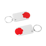 Porte-jeton avec jeton de 1€ "Beta"
