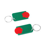 Porte-jeton avec jeton de 1€ "Beta"