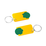 Porte-jeton avec jeton de 1€ "Beta"